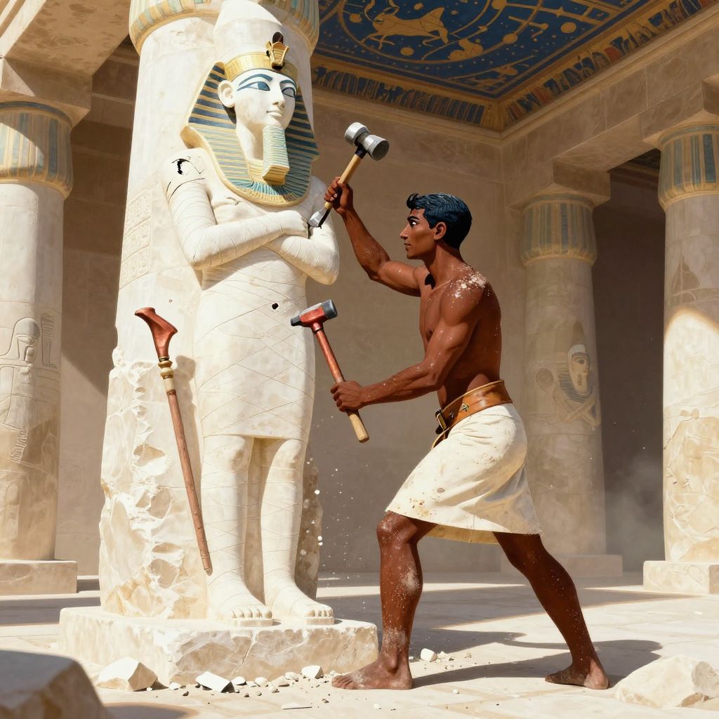 The Erasure of Hatshepsut: When Egypt Tried to Kill a Soul